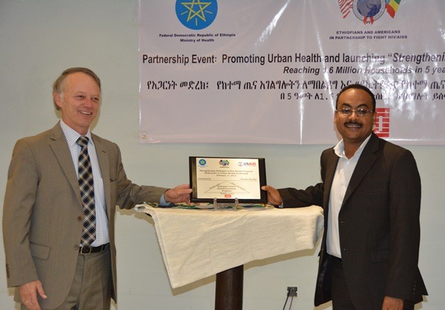 Following the launch of USAID’s Strengthening Ethiopia’s Urban Health Program