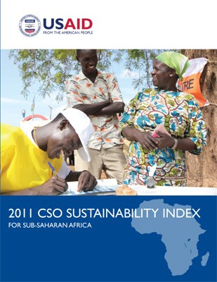 Cover: 2011 CSO Sustainability Index for Sub-Saharan Africa