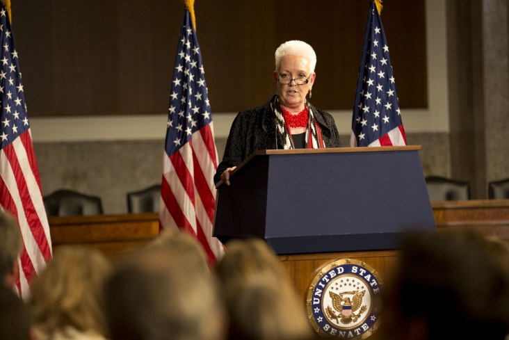 Administrator Gayle Smith, March 9, 2016. Photo: Ellie Van Houtte / USAID.  Click to view video of this event.