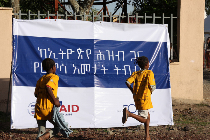 Each year the Every ONE Race and the Great Ethiopian Run promote a half-marathon along the Rift Valley's Lake Awassa.