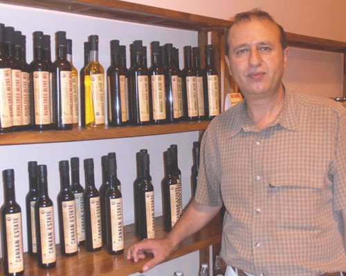 Nasser Abufarha, the owner of Canaan, was the first to create an internationally recognized standard for fair-trade olive oil.  