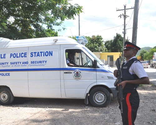 A mobile police station in the community of Tredegar Park, Spanish Town, now gives residents the confidence to walk freely, cond