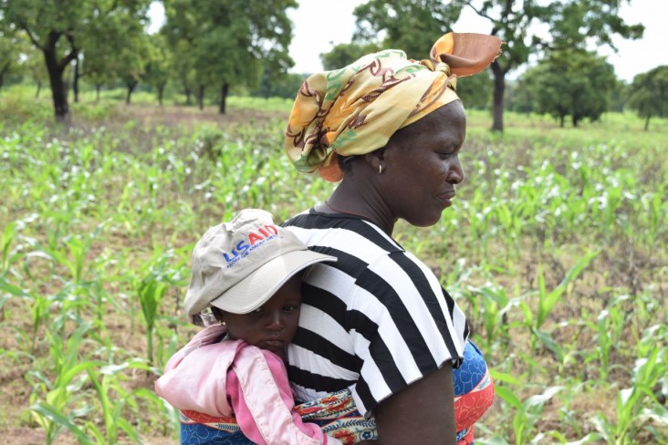 USAID works to give vulnerable farmers in northern Ghana the skills, knowledge and tools to better feed their families.