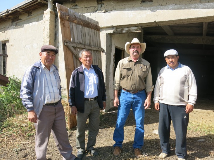 To improve milk production, David offered a series of easy-to-implement suggestions to help Emilbek and his fellow farmers.