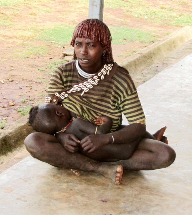 Kari Turle and her 8-month-old baby boy, Bora Shewki