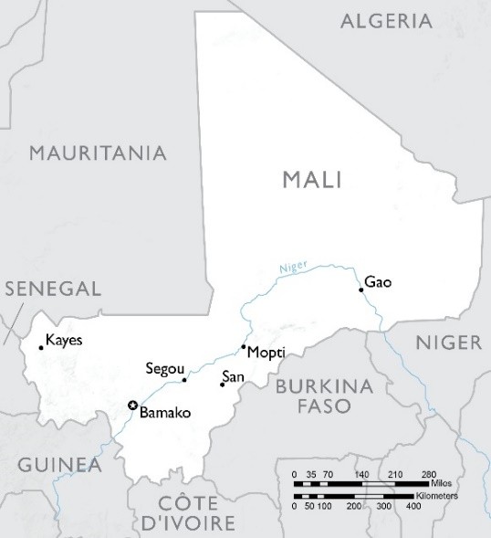 Food for Peace Mali Map