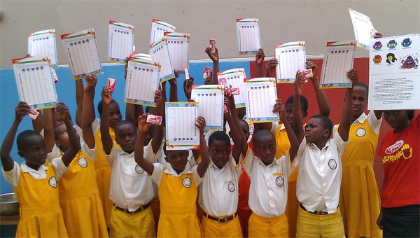 USAID is partnering with Unilever to market sanitation in schools.