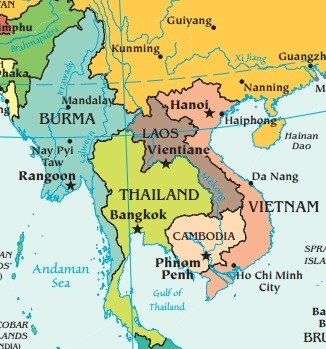 5 nước thuộc hạ lưu sông Mê Kông bao gồm: Myanmar, Campuchia, Lào, Thái Lan và Việt Nam.