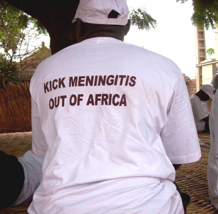 Advocacy and community support for the Meningitis A campaign