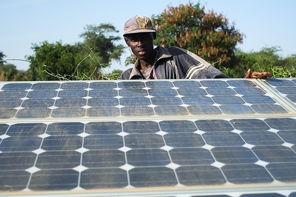In Senegal, USAID is supporting the introduction of solar-powered irrigation systems.