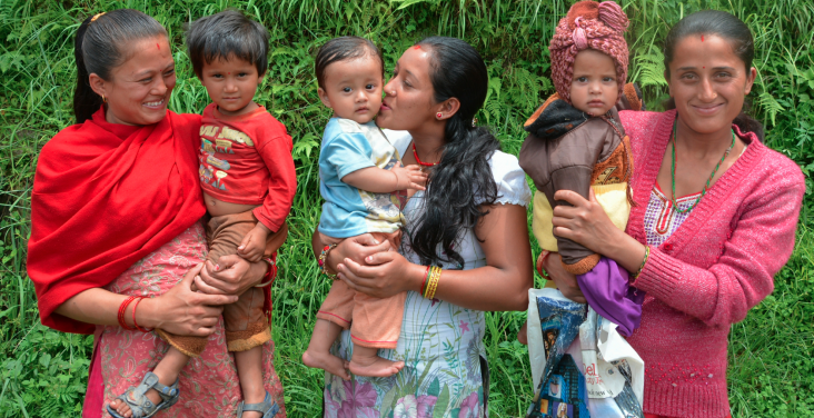 These mothers are among 112,000 women trained by USAID/Nepal’s Suaahara project