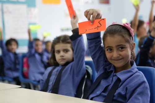 By the end of the project, it is expected that approximately all 400,000 public school students across Jordan will