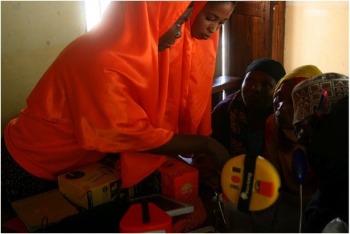 Solar Sister recruits, trains and supports a women driven clean energy network in Africa. Image: -Solar Sister, 2014 