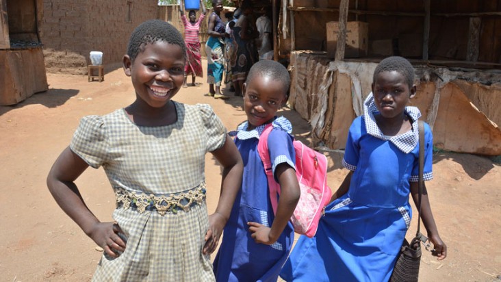 The USAID-supported ASPIRE project in Malawi works to ensure young girls are educated. 
