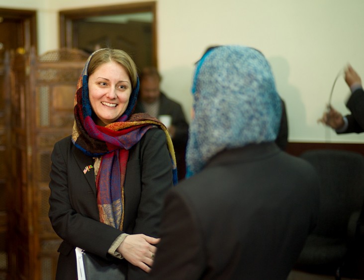 Women in Government Internship Program is launched in Afghanistan. 