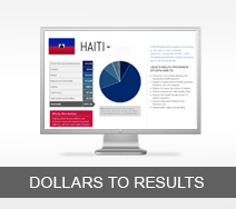 Dollars to Results tout - Haiti