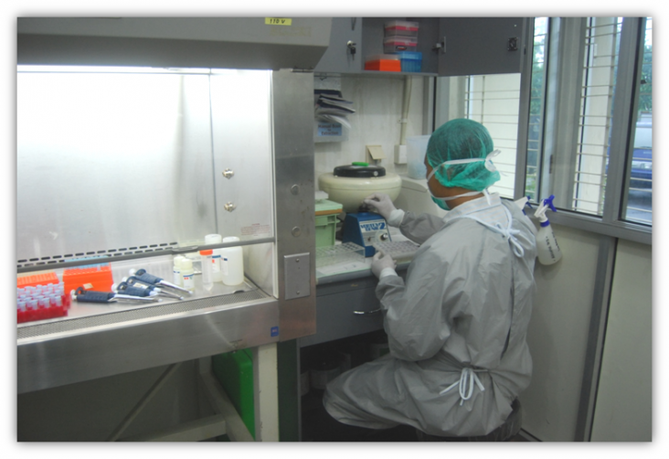 Photo of a Biotech Laboratory in Indonesia