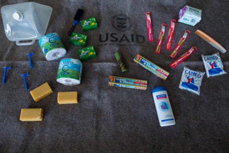 USAID hygiene kits