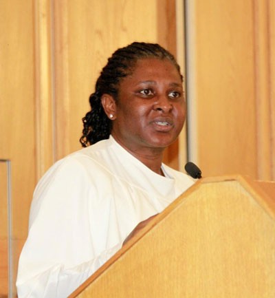 : Her Excellency Madame Monica Geingos, First Lady of the Republic of Namibia
