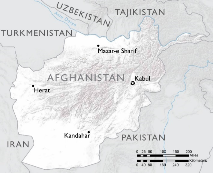 Map of Afghanistan