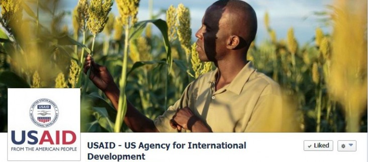 USAID's Facebook page