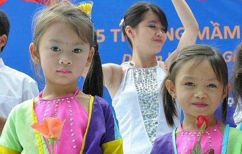 Celebrating girls at a USAID-sponsored event in Vietnam.  Photo: Richard Nyberg