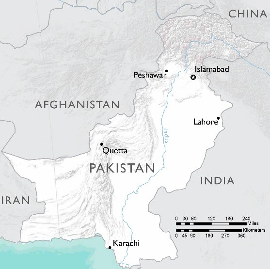 Food for Peace Pakistan Map