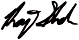 Raj Shah signature