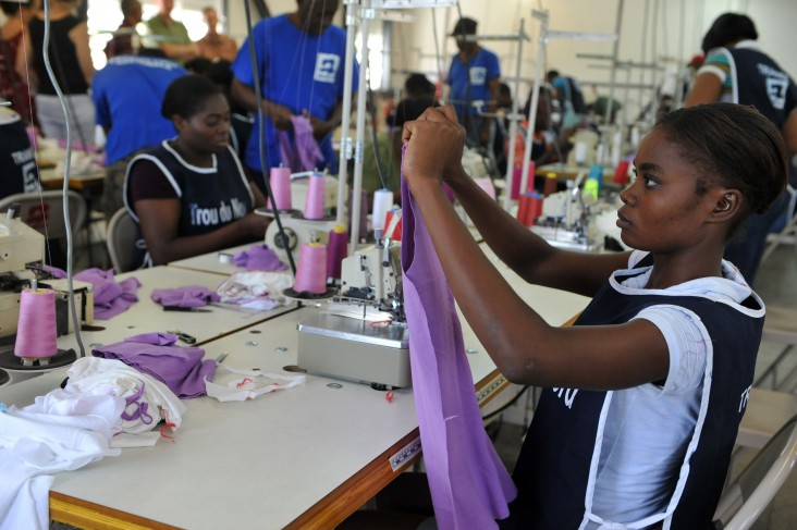 Haitian seamstress