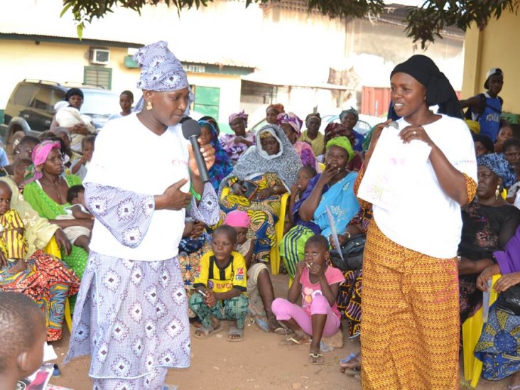Women realizing their rights in Guinea.