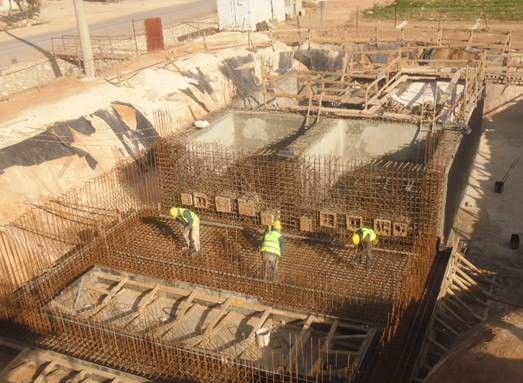 Construction of the Mafraq Wastewater Treatment Plant - 2015