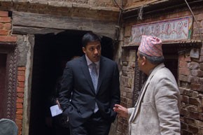 The Earthquake Vulnerability Tour highlighted the assistance provided through USAID to communities to reduce their earthquake vu