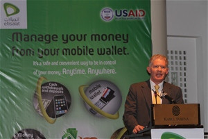 USAID Deputy Mission Director Jed Barton talks about how mobile money can transform Afghanistan.