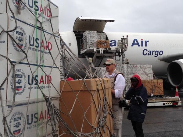 On August 24 a flight carrying more than 16 tons of medical & emergency supplies landed in Liberia. 