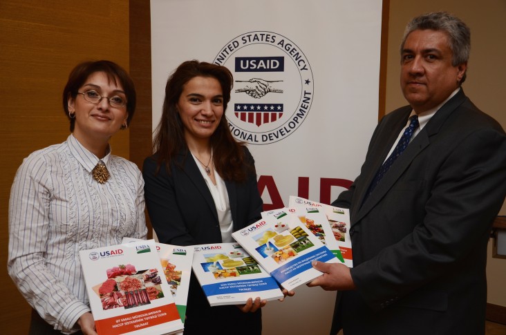 USAID and USDA collaborated in the production of the HACCP Manuals.