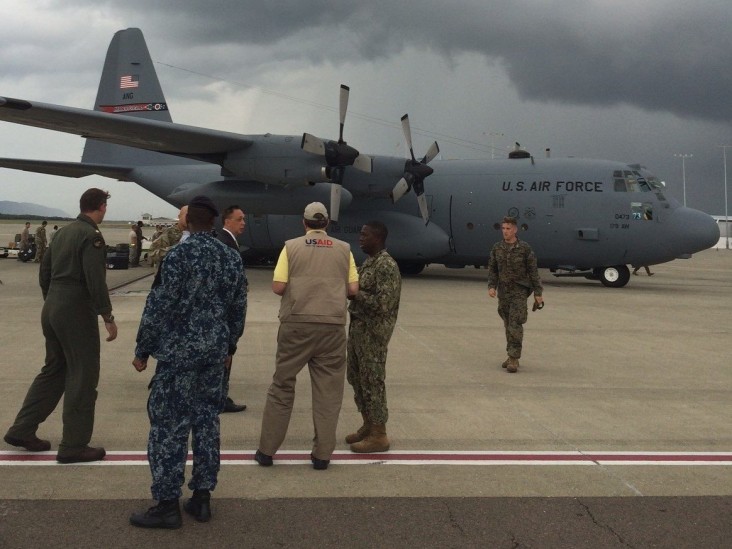 The U.S. military stood up a Joint Task Force from U.S. Southern Command to support USAID's disaster relief efforts