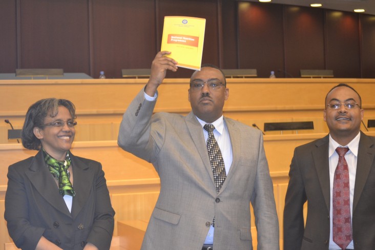 Roman Tesfaye, Deputy Prime Minister Demeke and Minister of Health Kesetebirhan
