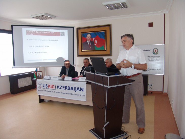 conference  on TB and lung diseases in Nakhchivan 