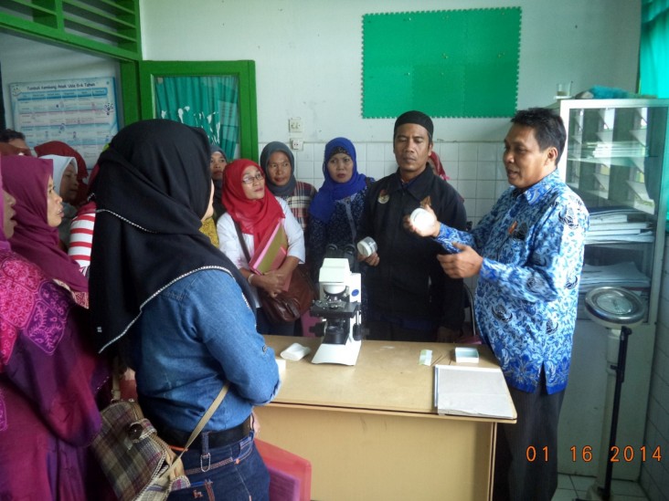 Members of a community organization attend a training session. 