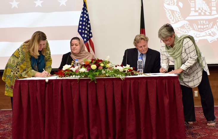 MoLSAMD and USAID-Promote Team up to Offer Afghan Women Internship Opportunities