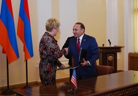 USAID to support Armenian parliament to improve its procedural operations, public outreach, and research capacity.