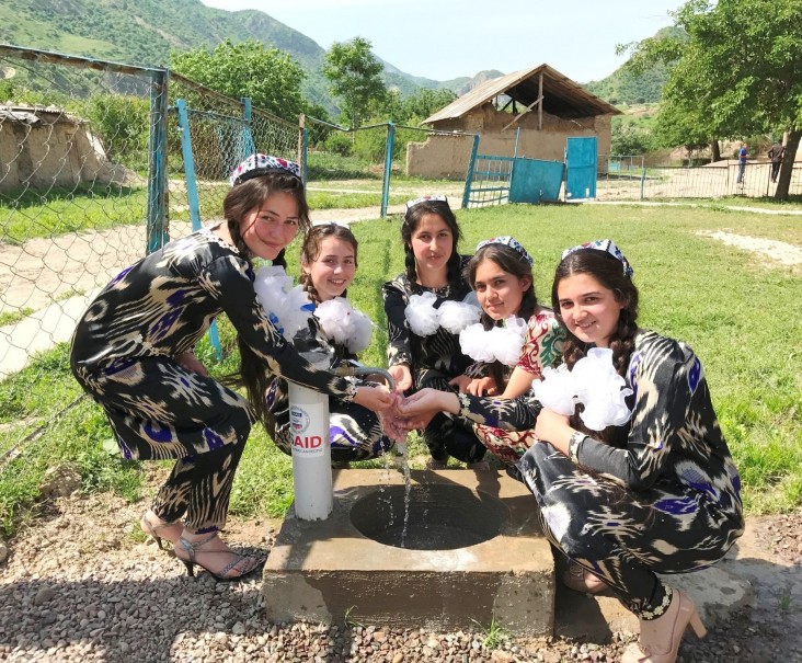U.S. Government Delivers Clean Drinking Water to Homes in Norak District