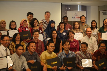 The 31 USAID PRESTASI scholarship recipients were chosen from 840 applications from across Indonesia.