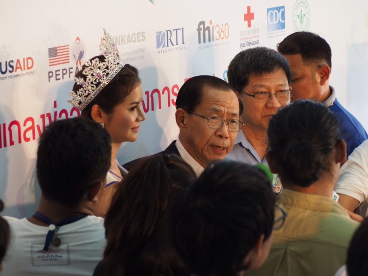 Thailand-U.S. Launch Test, Treat, and Prevent HIV Project Partnership Responding to HIV Epidemic among Men Who Have Sex with Men