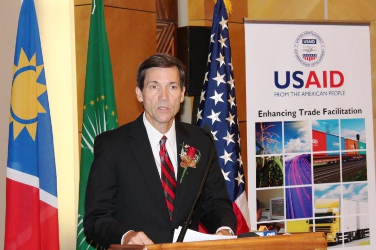U.S. Ambassador to Namibia, Thomas Daughton highlights the importance of the Trade Portal for economic growth and job creation