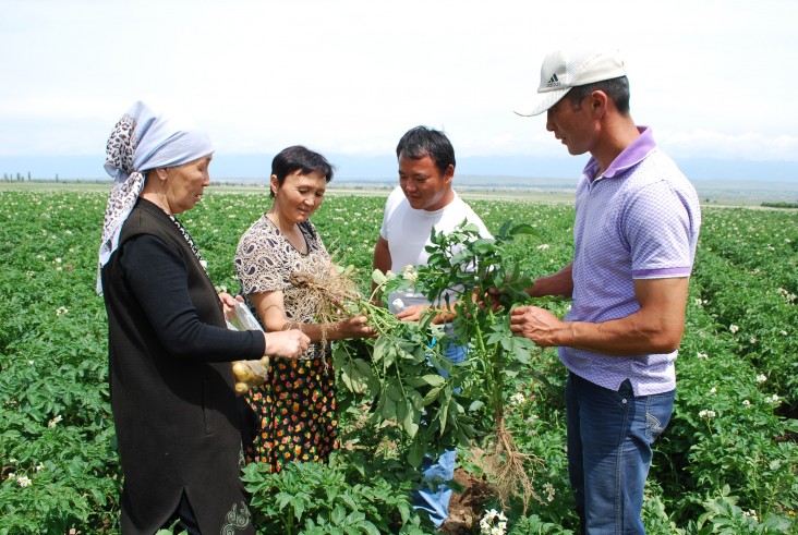 The program is supported by USAID and the Kyrgyz Ministry of Agriculture and has provided seed farms with modern ag. machinery.