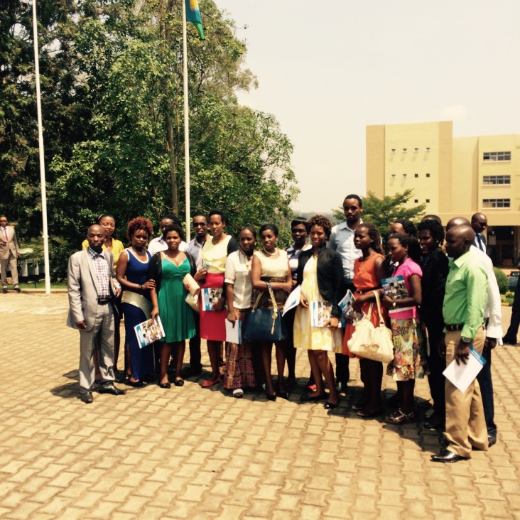 Rwanda's first class of MSc in Agribusiness students