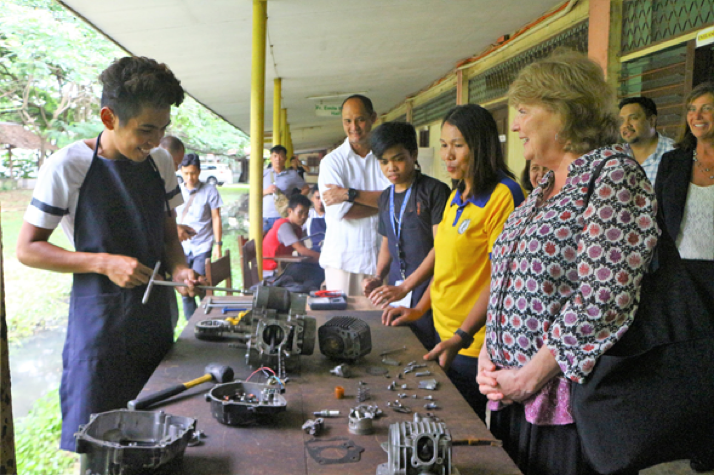 Cotabato City Youth Graduate from U.S. Government-Supported Skills Training Program