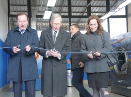 Ambasador Kirbi otvorio postrojenje za ozonski tretman džinsa u Novom Pazaru