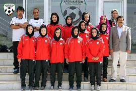 Twenty female football players left Afghanistan on Sept. 14 for a nine-day trip to Hiroshima, Japan.